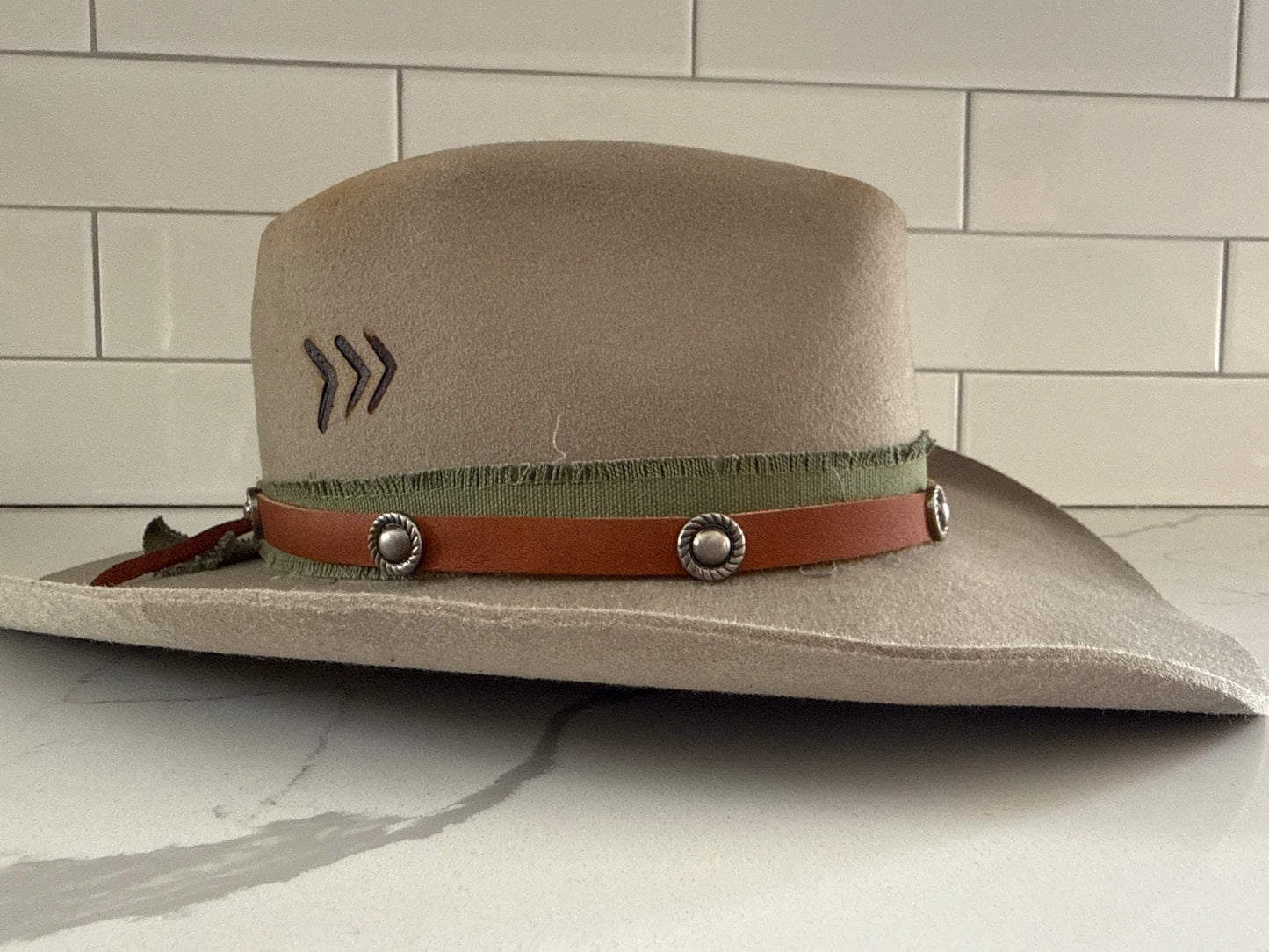 Leather Studded Bands