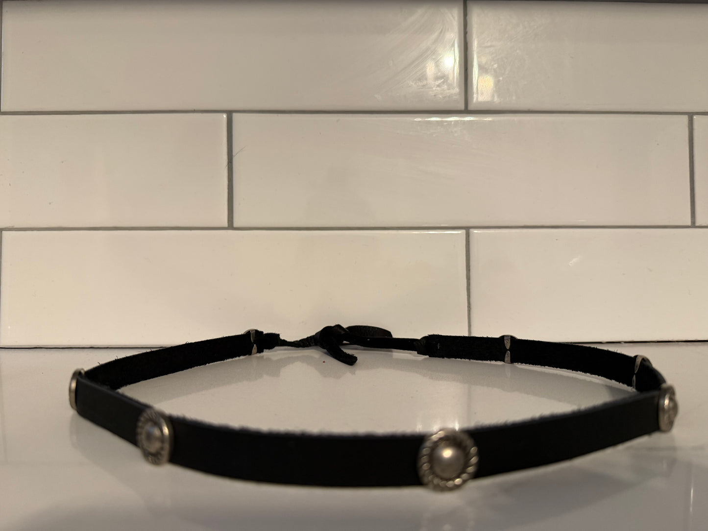 Leather Studded Bands