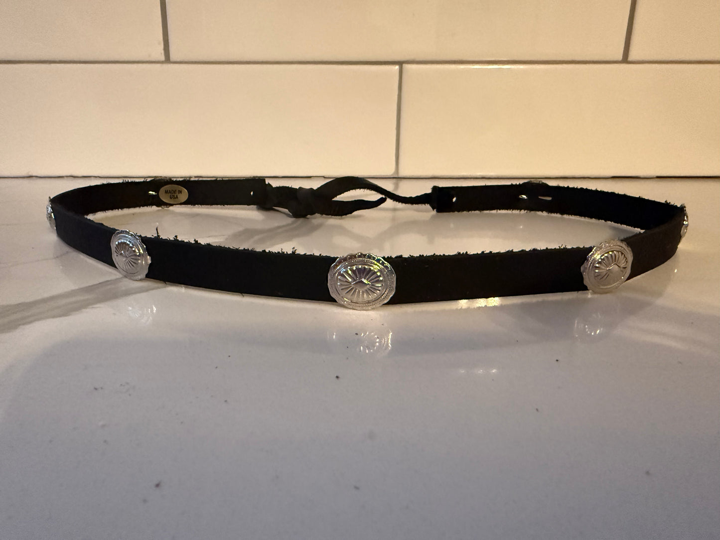 Leather Studded Bands