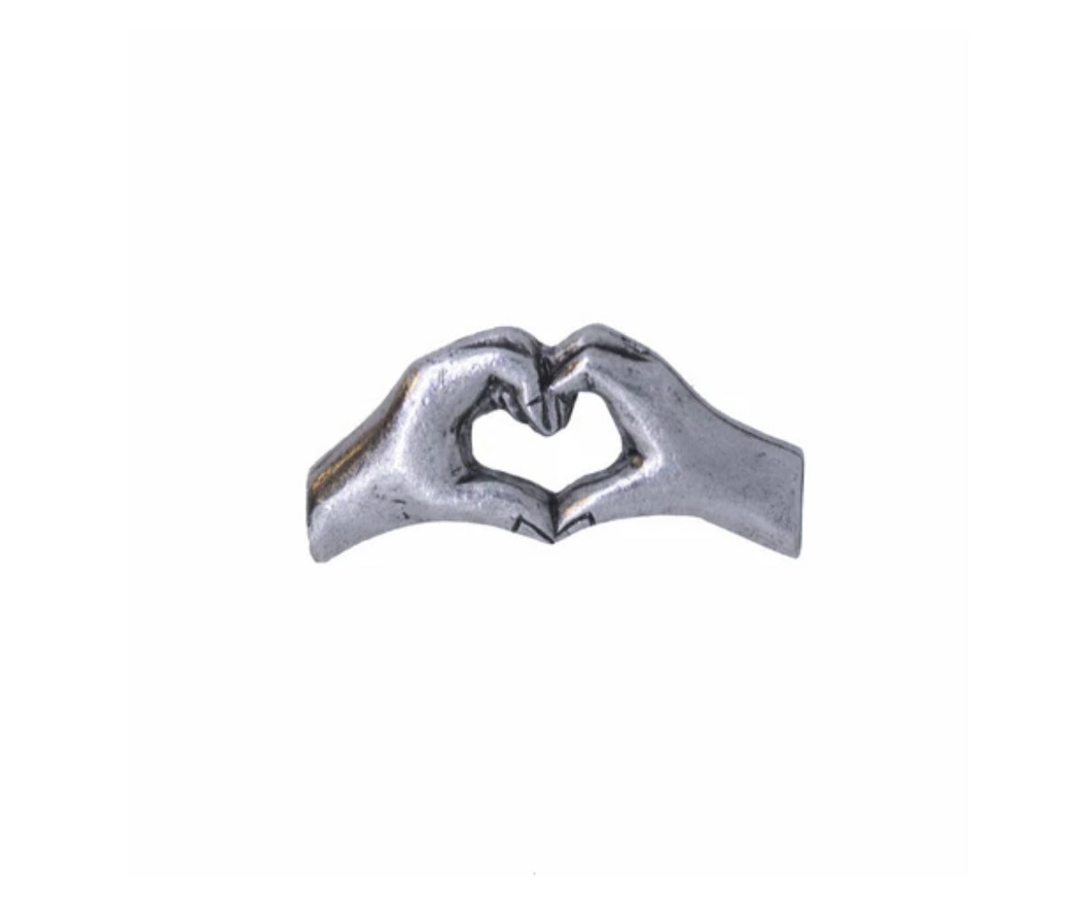Heart Hands Pin